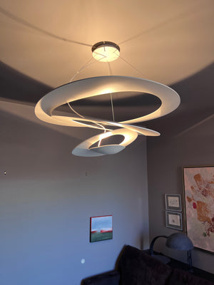 Artemide Pirce LED Suspension Light, Designed by Giuseppe Maurizio Scutellà (*retail $2,700)