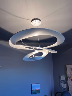 Artemide Pirce LED Suspension Light, Designed by Giuseppe Maurizio Scutellà (*retail $2,700)