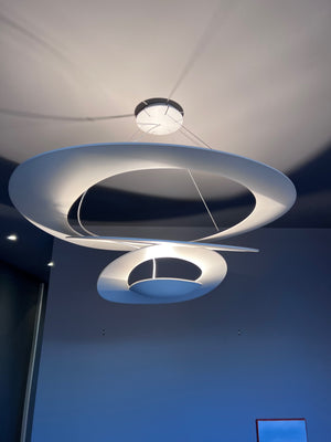 Artemide Pirce LED Suspension Light, Designed by Giuseppe Maurizio Scutellà (*retail $2,700)