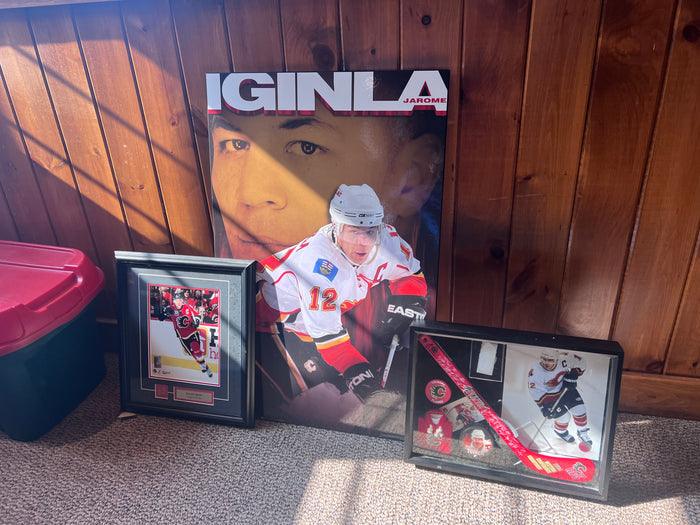 Jerome Iginla Memorabilia Lot
