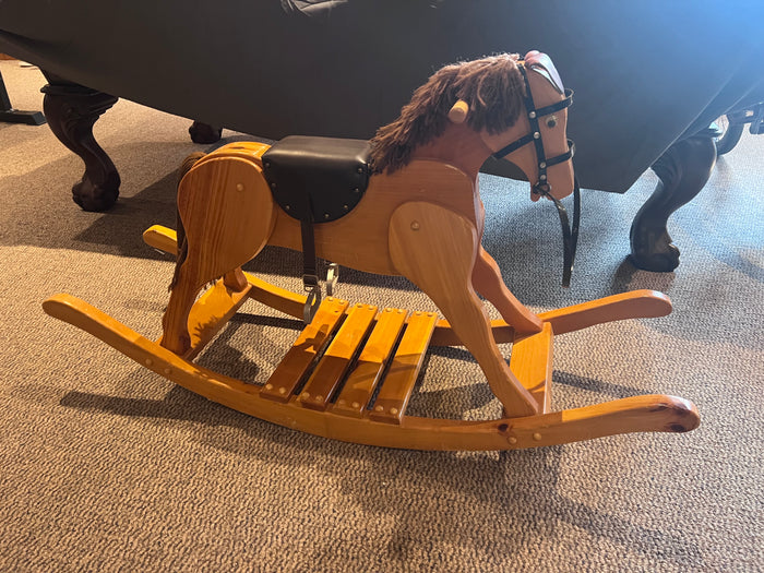 Wood Rocking Horse