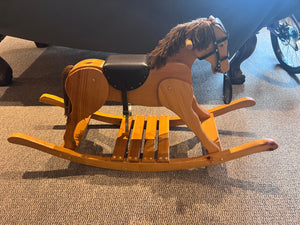 Wood Rocking Horse