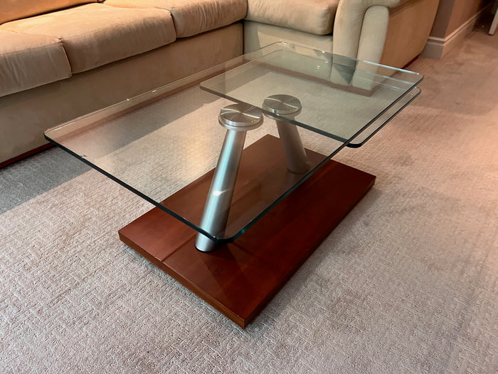 Naos Aqui Motion Cocktail Table (*has small chip on the edge)