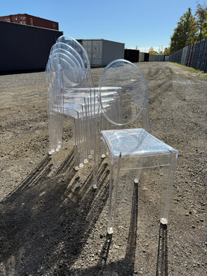 Set of 6 Ghost Chairs