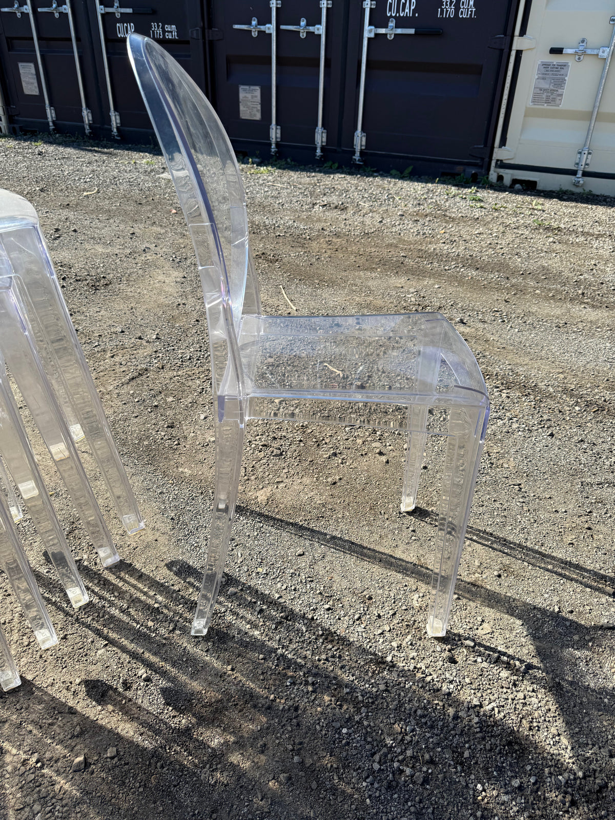Set of 6 Ghost Chairs
