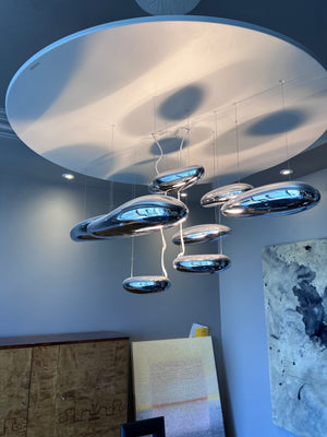 Artemide MERCURY SUSPENSION Light, Designed By Ross Lovegrove (*retail $7,645)