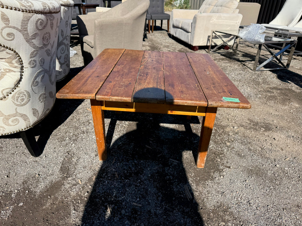 Vintage Wood Coffee Table