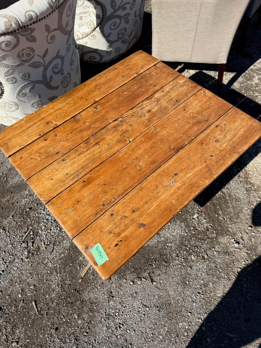 Vintage Wood Coffee Table