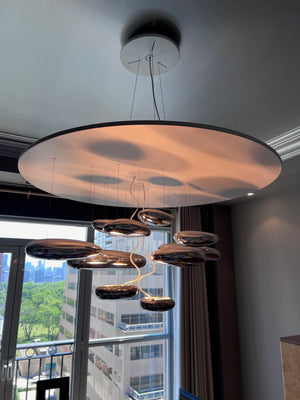 Artemide MERCURY SUSPENSION Light, Designed By Ross Lovegrove (*retail $7,645)