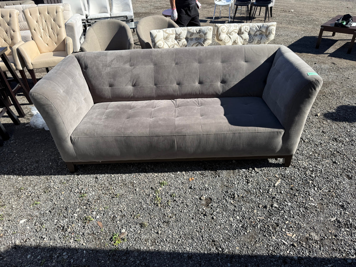 Grey Upholstered Sofa # 1