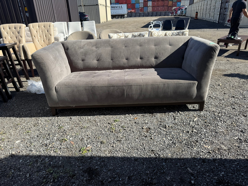 Grey Upholstered Sofa # 1