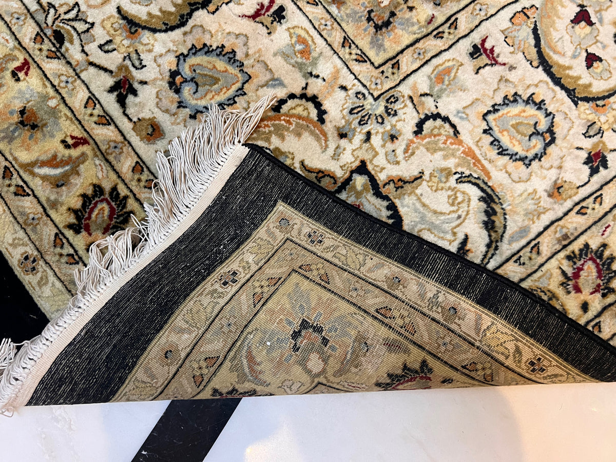 Indian Jaipur 100% Wool Rug- 15.75ft x 12ft
