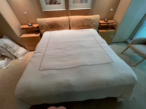 Quintessential Home Furnishings 'Giorgio Collection' King Bed with Storage and 2 matching nightstands, Made in Italy