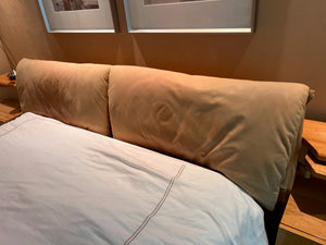 Quintessential Home Furnishings 'Giorgio Collection' King Bed with Storage and 2 matching nightstands, Made in Italy