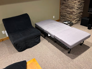 2 IKEA Convertible Chair-Beds