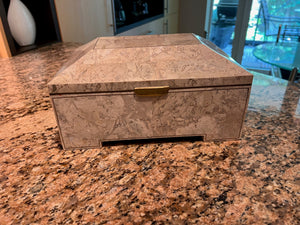 Vintage Lidded Storage Box