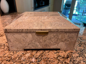 Vintage Lidded Storage Box
