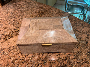 Vintage Lidded Storage Box