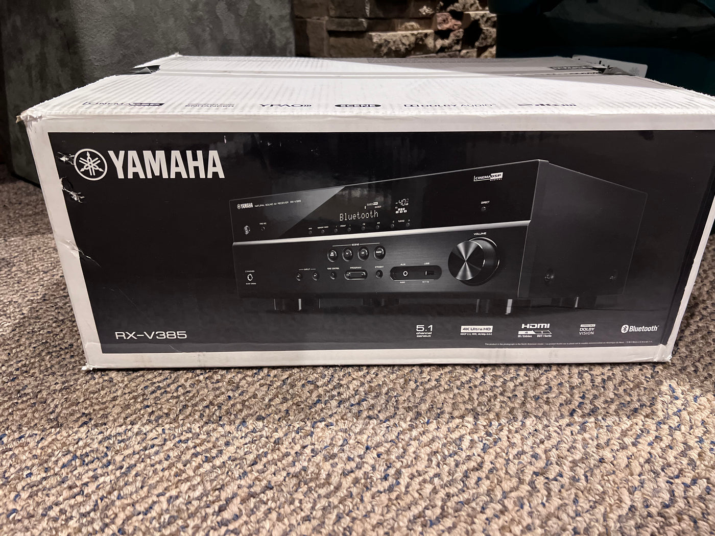 アンプ YAMAHA RX-V385 ヤマハ | RX-V385 - AVアンプ - 概要