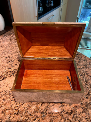 Vintage Lidded Storage Box