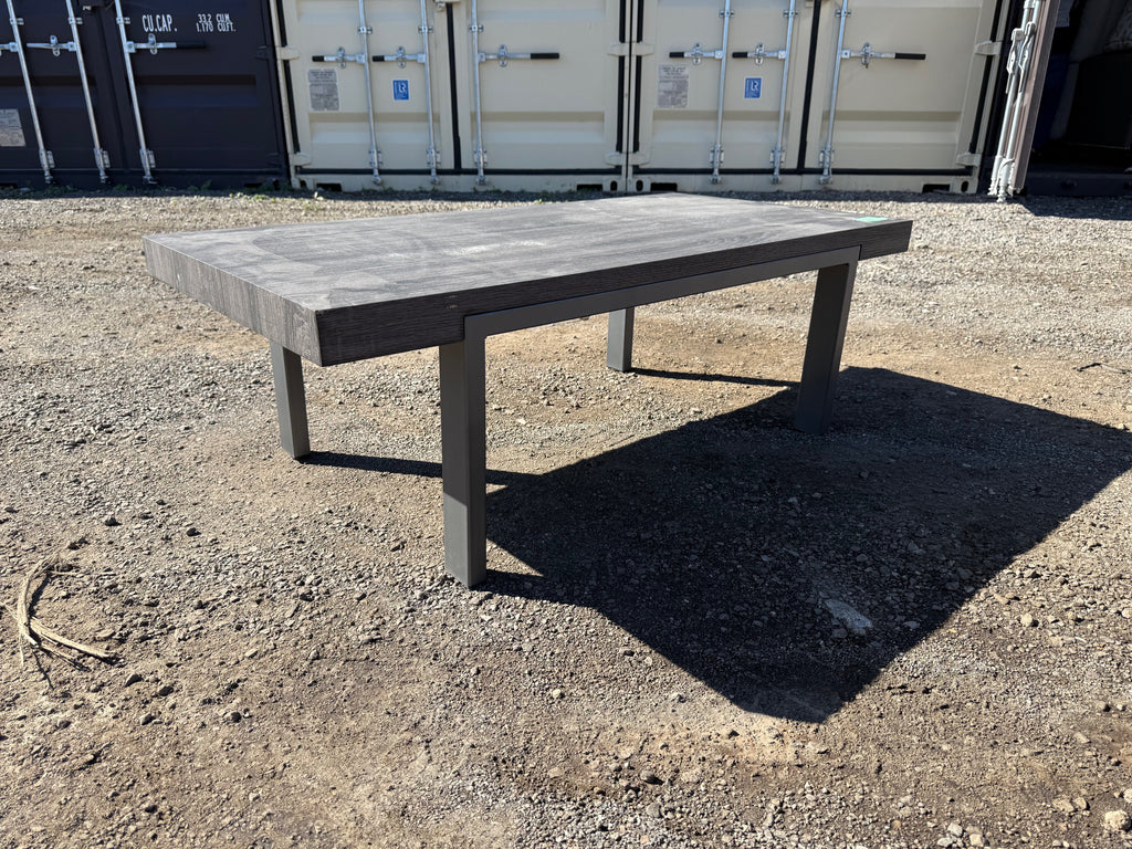 Grey Wood Coffee Table