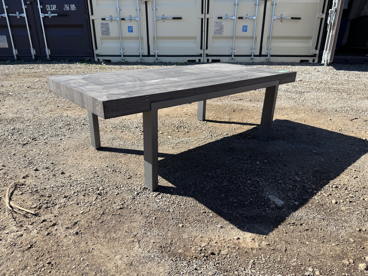 Grey Wood Coffee Table