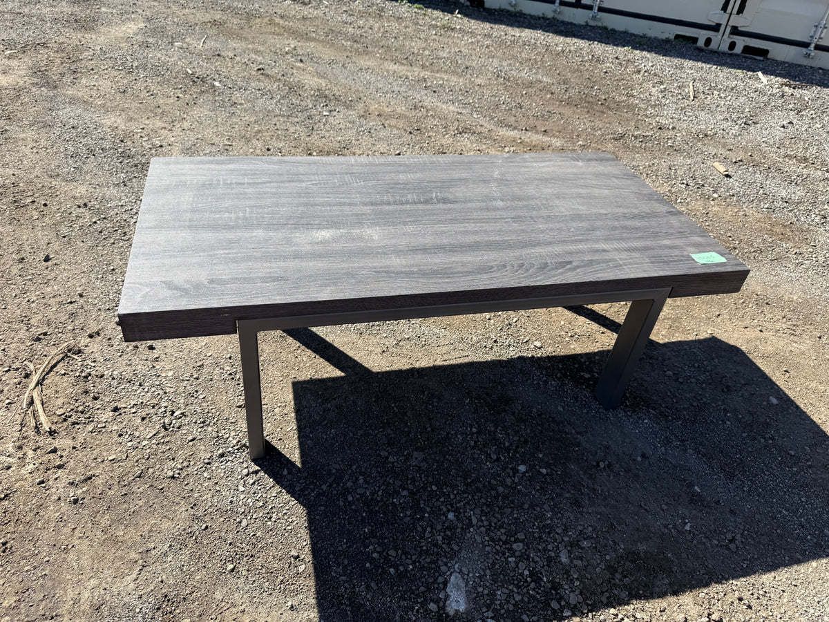 Grey Wood Coffee Table
