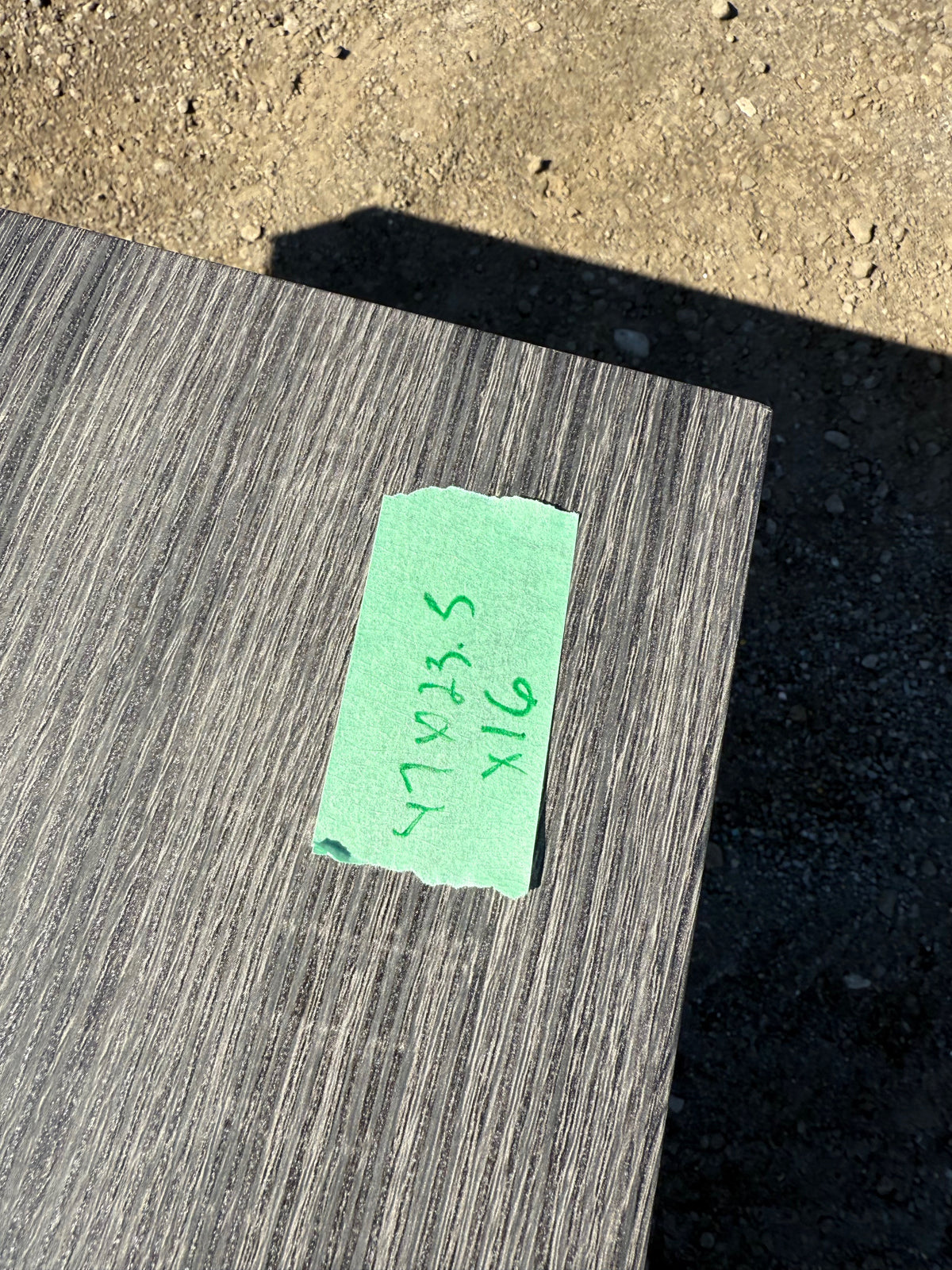 Grey Wood Coffee Table