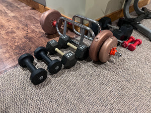 Dumbbell and Free Weights Lot