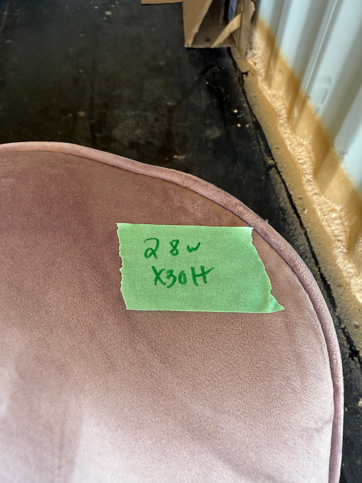 Pair of Pink Velvet Bow Chairs