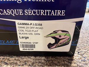 BRAND NEW - GMAX GM46.2X Off-Road Helmet, Size Large