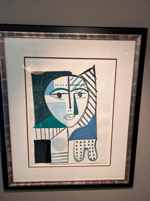 RENÉ MARCIL Original gouache and watercolour on paper- signed and dated /83-   35" x 31"