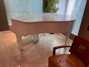 Samick SG-155 White Baby Grand Piano (*minimum price set)
