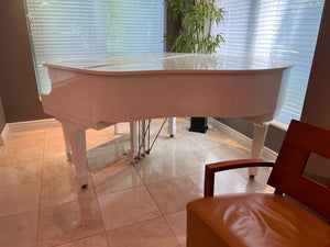 Samick SG-155 White Baby Grand Piano (*minimum price set)