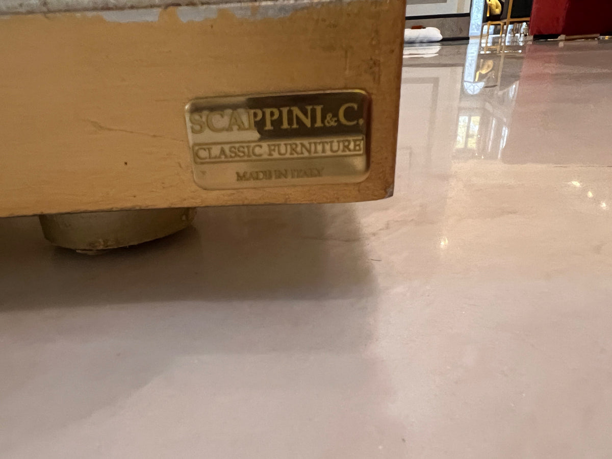 'Scappini & C' Classic Furniture Large Gold Pedestal (*2 available- sold individually- select quantity)