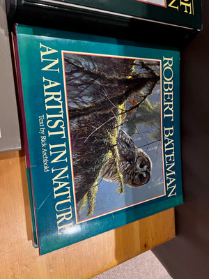 3 Robert Bateman Hardcover Books