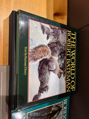 3 Robert Bateman Hardcover Books