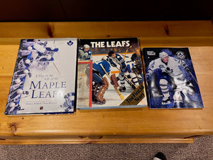 Toronto Maple Leafs Book Lot