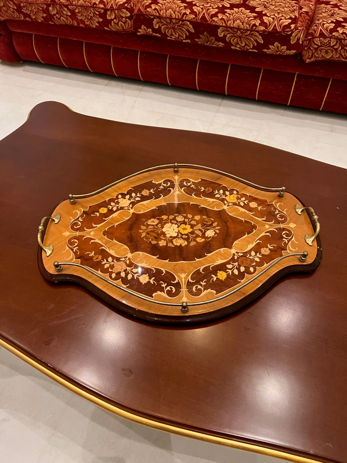 Vintage Italian Lacquered Tray