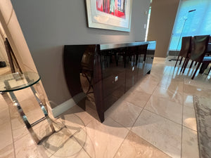 Wiggers Custom Furniture 'Adolphus' Buffet' with Stainless Steel Top, Designed by Mitchell Pickard