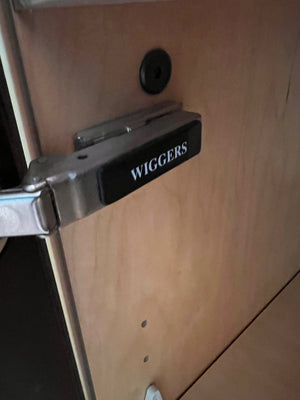 Wiggers Custom Furniture 'Adolphus' Buffet' with Stainless Steel Top, Designed by Mitchell Pickard