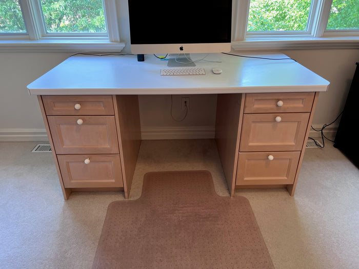 Custom Desk (*currently built in)