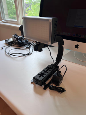 Lumahawk LED "on camera" Lighting with Opteka Stand