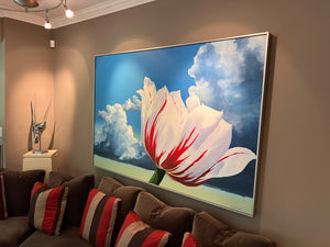 Large Original Painting by Victoria Pearce, 73" x 49" (*gallery price $5,000)