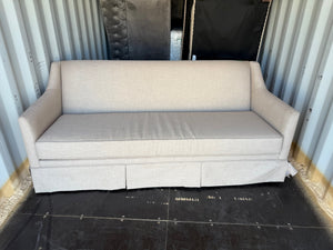 Brentwood Classics Polo-Oyster Skirted Sofa