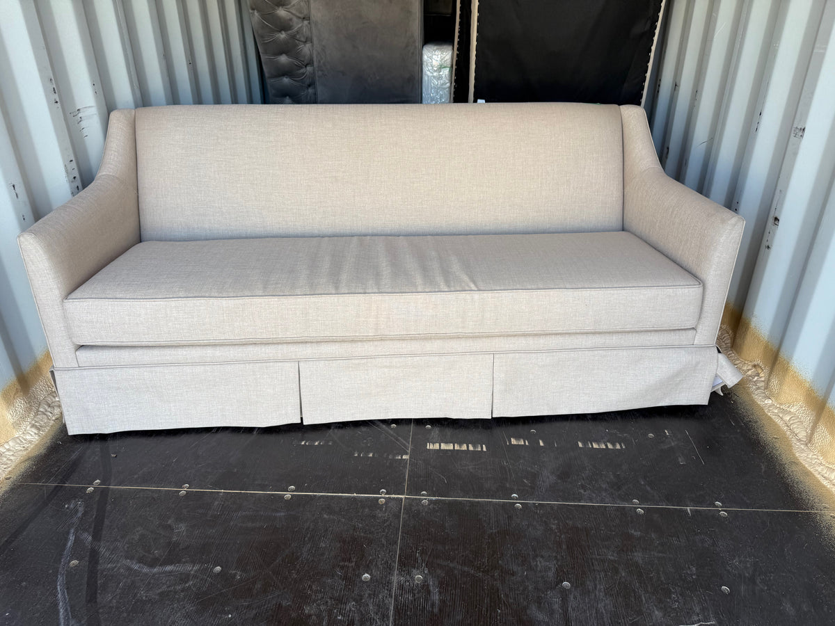 Brentwood Classics Polo-Oyster Skirted Sofa