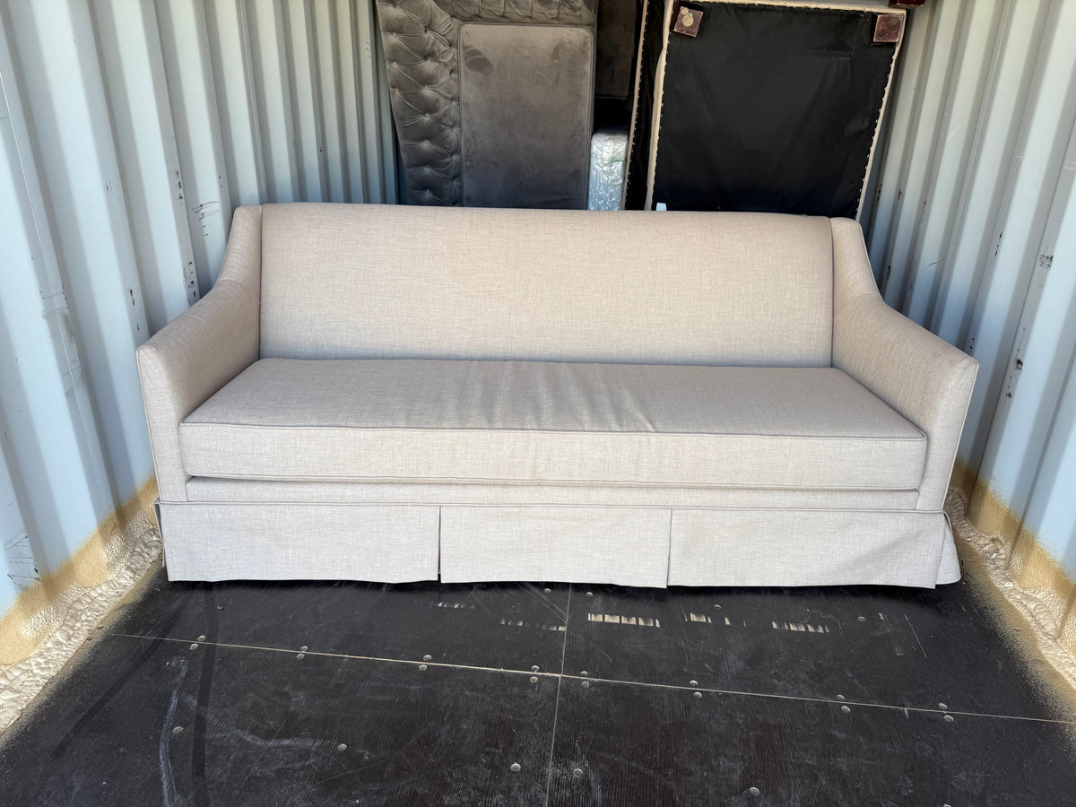 Brentwood Classics Polo-Oyster Skirted Sofa
