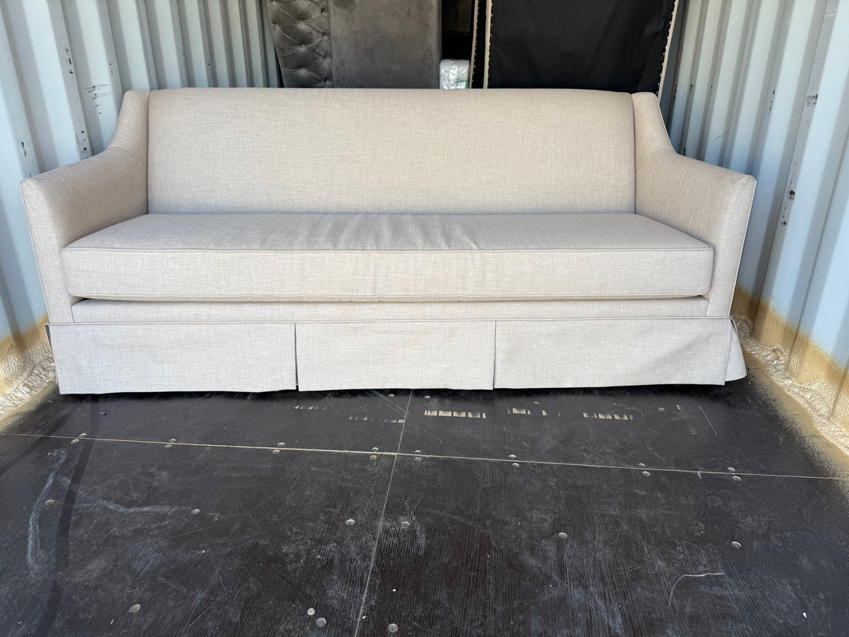 Brentwood Classics Polo-Oyster Skirted Sofa