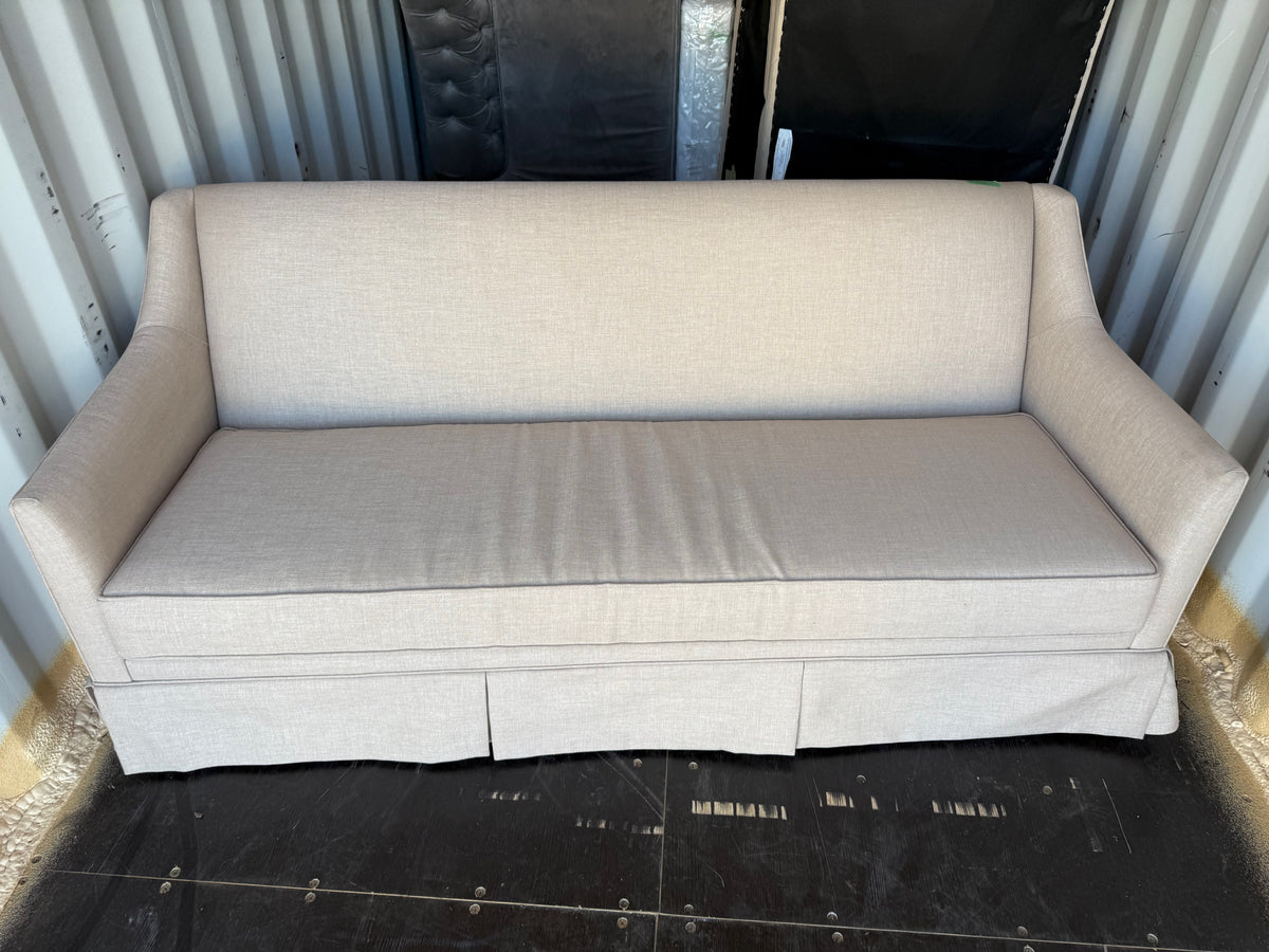Brentwood Classics Polo-Oyster Skirted Sofa