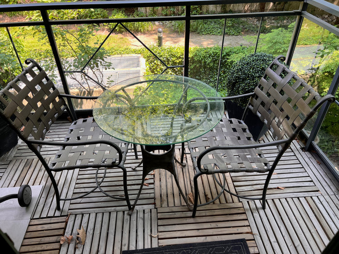 Hauser Patio 3pc Bistro Set